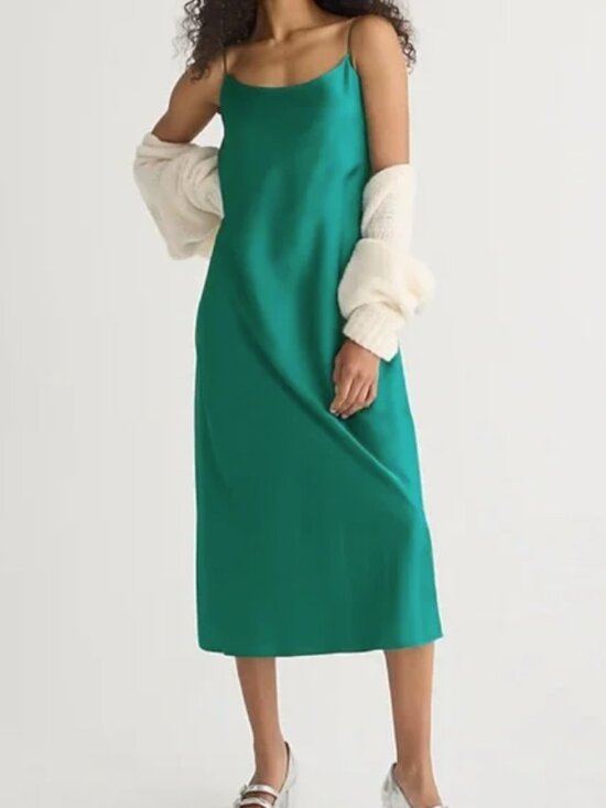 J. Crew Dresses & Skirts - Gwyneth slip dress in luster charmeuse